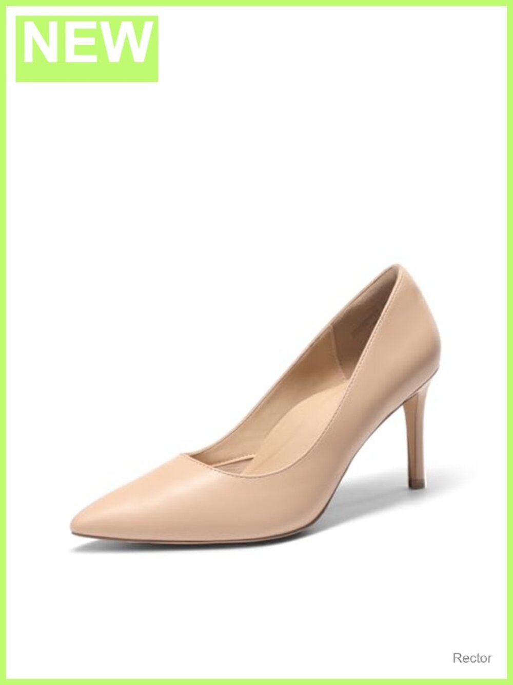 Faux Leather Stiletto Heel Pointed Toe Pumps Women's Dress Shoes
